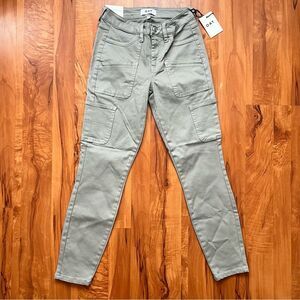 OAT NEW YORK Mid-rise skinny ankle jeans 🌺 stretch 🌺 NWT 🌺 gray 🌺 size 25
